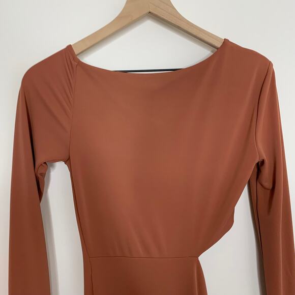 Not Yours To Keep River Midi Dress Rosewood Womens Size XXS Revolve - Picture 6 of 16